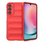 Tagakaaned Hurtel  Magic Shield Case for Samsung Galaxy A24 4G flexible armored cover red