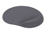 Arvutihiir Gembird  MP-GEL-GR Gel mouse pad with wrist support, grey Comfortable  Grey, Gel mouse pad