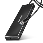 Laadija Axagon HUE-F7A 7x USB 3.2 Gen 1 ALU FLAT CHARGING hub, micro USB power