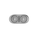 Tervishoid Xiaomi Electric Shaver S200 Replacement Head, Silver |