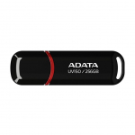 M&auml;lupulk ADATA  MEMORY DRIVE FLASH USB3 256GB/BLACK AUV150-256G-RBK
