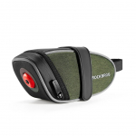 Printerid Rockbros  Rockbros C52-2 lightweight saddle bag with 250 mAh lighting - green