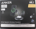 Kontroller Anker SALE OUT. Prime Wireless Charging Station Qi2.2  25W wireles charging  (3-in-1, MagGo, AirCool, Dock Stand) PSU added, Black | Prime Wireless Charging Station Qi2.2 25W wireles charging (3-in-1, MagGo, AirCool, Dock Stand) PSU added  ...