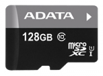 M&auml;lukaardid ADATA ADATA 128GB Micro SDXC V10 85MB/s + ad.