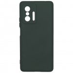 Tagakaaned Evelatus Xiaomi Xiaomi 11T/11T Pro Nano Silicone Case Soft Touch TPU Dark Green