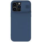 Tagakaaned Nillkin Nillkin CamShield Silky Silicone Case iPhone 14 Pro Max Silicone Cover with Camera Protector Blue