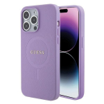 Tagakaaned Guess  Guess GUHMP15XPSAHMCU iPhone 15 Pro Max 6.7" purple/purple hardcase Saffiano MagSafe