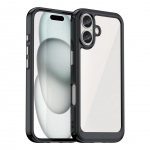 Tagakaaned Hurtel  Outer Space Case with Gel Frame for iPhone 16 - Black