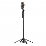 Kaameratarvik Hurtel  Selfie stick WH181D-Y1S 1.75m aluminum alloy telescopic tripod with dual lamp and phone holder - black