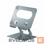 Hoidjad ja alused Evelatus Universal D68 Holder 360 Tablet Stand D68HTS Aluminium Silver