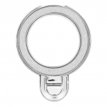 Muu OEM  Phone stand CIRCLE GLITTER - stick-on - silver