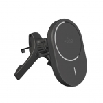 &Uuml;mbrised Puro Puro Car Holder with Qi2 Charger, MagSafe Compatible - Black