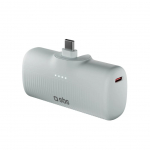 V&auml;line aku SBS  SBS EcoPower 5000 mAh 10W Powerbank with Built-in USB-C Port - Gray