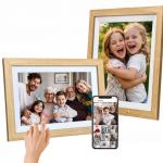Nutikas seade Wozinsky  Wozinsky WRC-32 10.1" Digital Photo Frame with Frameo 32GB App - Light Brown