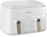 Lauagrillid Philips  Double basket Airfryer | NA353/10 3000 series | Power 2750 W | Capacity 9 L | Rapid Air Plus | White