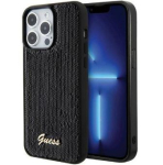Tagakaaned Guess Apple iPhone 15 Pro HC SEQUIN SCRIPT METAL Black