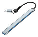 Muu arvutitarvik Gembird I/O HUB USB-A/USB-C 7PORT/UHB-ACM-U3P1U2P6-01