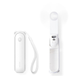 Muud kaubad Jisulife  Jisulife Handheld Fan Life8 Plus Portable USB Fan with Power Bank Function 4500mAh and Flashlight - White
