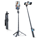 Muud kaubad Wozinsky Wozinsky Selfie stick WC1Y30S telescopic tripod 1.3m with phone holder - black - OUTLET