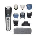 Juuksel&otilde;ikur Philips | Beard Trimmer | BT7670/15 7000 Series | Cordless | Wet & Dry | Number of length steps 40 | Silver/Black