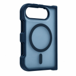 Tagakaaned Evelatus Apple iPhone Duo Silver-Shield Skin Feel 2-in-1 MagSafe Case Navy Blue