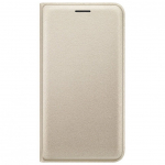 Kaaned - kaaned Samsung  Flip Cover for Galaxy J1 2016 J120 EF-WJ120PFEGWW Gold