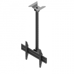 Teleri kinnitus EDBAK Menu Board Ceiling Mount for One Screen Ceiling mount, MBV1155-L, 42-57 ", Maximum weight (capacity) 70 kg, Black