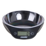 K&ouml;&ouml;gikaalud Mesko  Kitchen scale with a bowl MS 3164 Maximum weight (capacity) 5 kg, Graduation 1 g, Display type LCD, Black