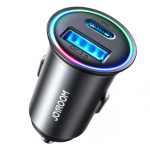 Adaptrid Joyroom  Joyroom JR-CCN04 60W USB-A USB-C mini charger - black