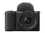Digitaalne peegelkaamera Sony Mirrorless Vlog Camera | ZV-E10M2KB ZV-E10 II and 16-50mm Lens Kit | Mirrorless Camera body | 27 MP | ISO sensitivity (max) 102400 | Display diagonal 3 " | Video recording | Wi-Fi | Fast Hybrid AF | Magnification 2 x | A ...
