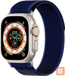 Rihm Dux Ducis Sport Velcro Strap for Apple Watch 42/44/45/46/49MM Blue