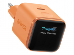 Kontroller Anker Nano Charger 45W, Smart Display, Orange | 24 pin USB-C