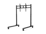 Teleri kinnitus Next Level Racing Floor stand | Round Tube Freestanding Single Monitor Stand | Up to 65 " | Height adjustment, Tilt | Maximum weight (capacity) 50 kg | Black