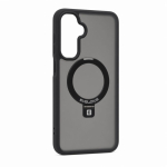 Tagakaaned Evelatus Samsung Galaxy A17 4G / A17 5G Shield Case With MagSafe & Stand Matte Ring Black