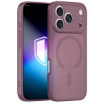 Tagakaaned 3MK  3mk Misty MagCase Deep Cherry case for iPhone 17 Pro/ 18 Pro - burgundy