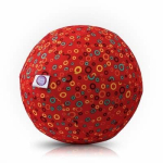 Teine toode iLike Akcija! Bubabloon lateksa balons ar auduma pārvalku Circles Red