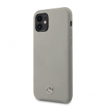 Tagakaaned Mercedes-Benz Apple iPhone 11 Liquid Silicone Case Grey