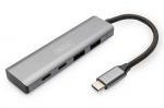 Kaabel Digitus USB-C 4 Port HUB 2x USB-A + 2x USB-C Gen2 DA-70245