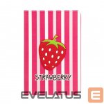 Kaaned iLike  Galaxy Tab A9 Plus 11 Tablet Case Design SM-X210/SM-X215/SM-X216 Strawberry