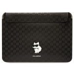 Hoidjad ja alused Karl Lagerfeld  Karl Lagerfeld Saffiano Monogram Choupette case for a 14" laptop - black