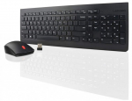 Arvuti klaviatuur Lenovo Wireless Combo Keyboard & Mouse 510 2.4 GHz Wireless via Nano USB, Keyboard layout English, Black