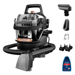 Tolmuimeja Bissell Portable Carpet and Upholstery Cleaner SpotClean HydroSteam Pro Corded operating Washing function 1000 W Black