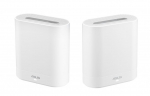 Ruuterid Asus Wifi 6 802.11ax Tri-band Business Mesh System EBM68 (2-Pack) 802.11ax, 4804 Mbit/s, 10/100/1000 Mbit/s, Ethernet LAN (RJ-45) ports 3, MU-MiMO No, No mobile broadband, Antenna type Internal, White