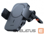 Autolaadijad Joyroom Car Holder Qi Wireless Induction Charger 15W (MagSafe for iPhone Compatible) Black