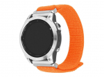 Rihm fixed | Sporty Strap for Garmin QuickFit 26mm | 160-210 mm | Orange | Nylon