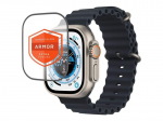 Rihm fixed | Armor Tempered Glass for Apple Watch Ultra 49mm/Ultra 2 49mm | Black