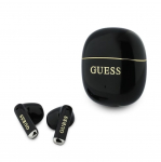 Juhtmevabad k&otilde;rvaklapid Guess Gold Line Glossy Classic Logo TWS Wireless Earphones Black Gold