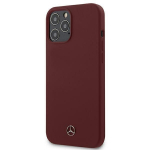 Tagakaaned Mercedes-Benz  Mercedes Silicone Line Case for iPhone 12 Pro Max - Red