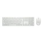 Arvuti klaviatuur Dell Dell Pro Wireless Keyboard and Mouse - KM5221W - US International (QWERTY) - White