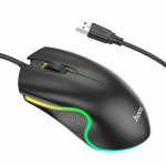 Arvutihiir Hoco  GM19 Enjoy gaming luminous wired mouse Black